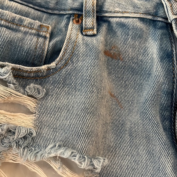 Pacsun high rise festival jean shorts - Picture 2 of 3